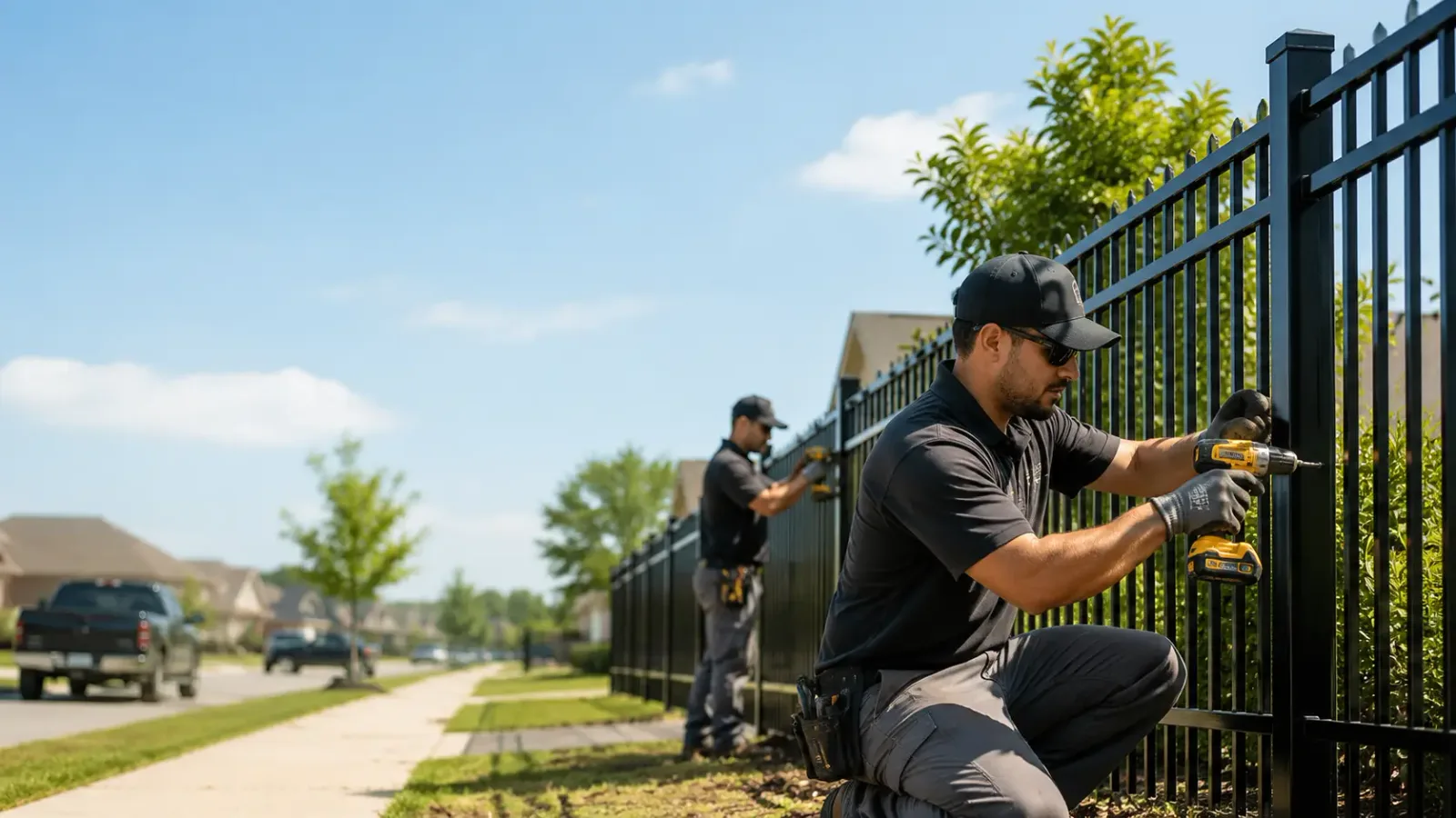 Metal Fence Installation in Jacksonville, AL